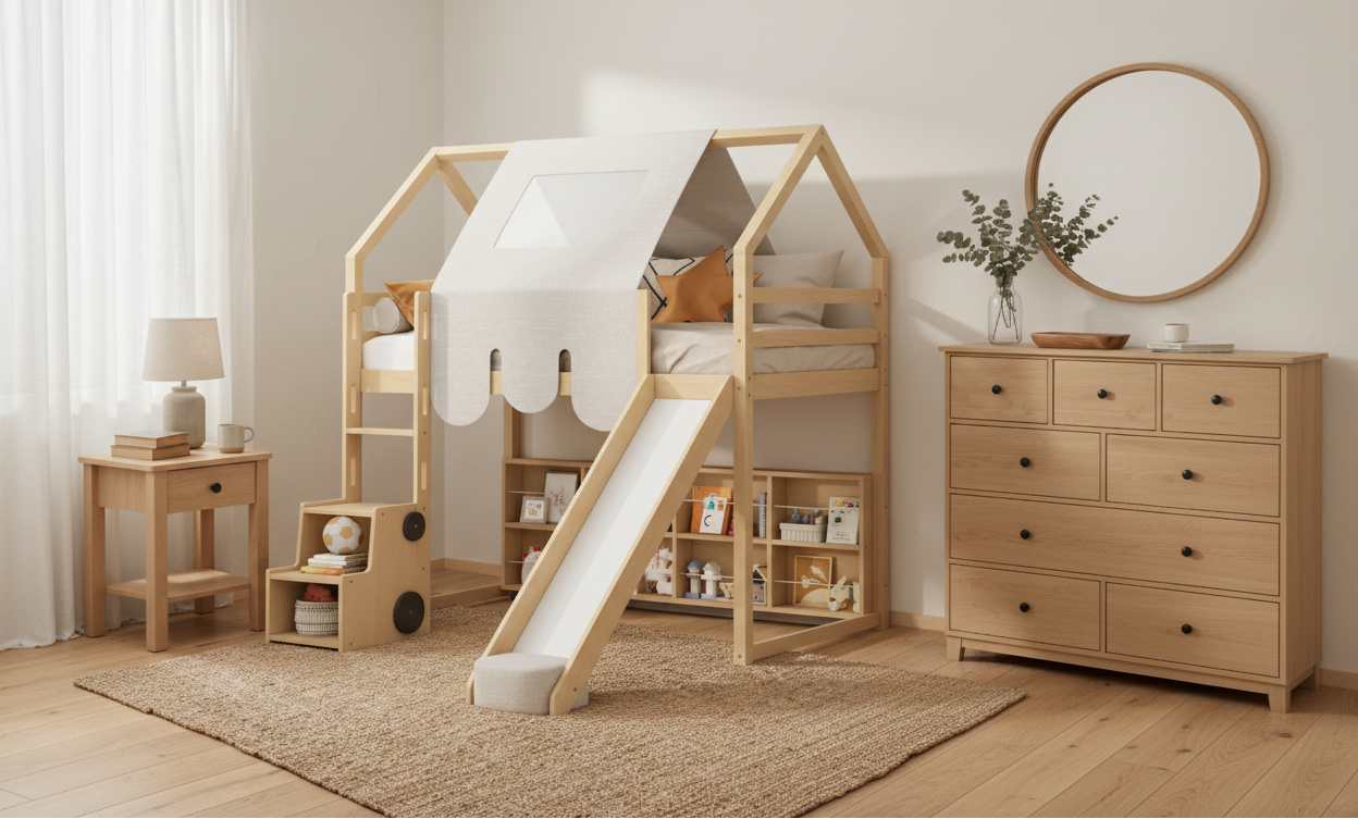 Lit mezzanine double